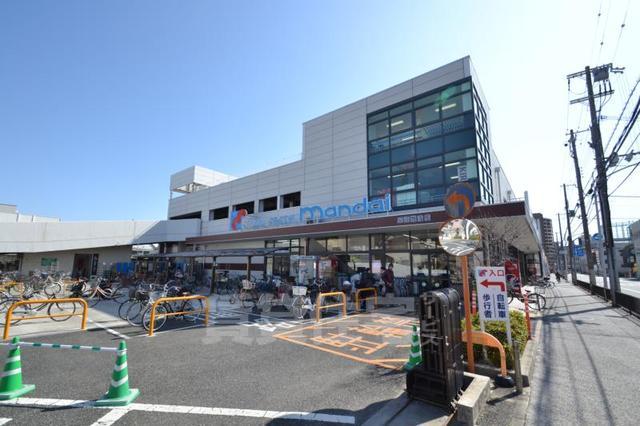 スーパー　万代　尼崎難波店（スーパー）まで338m