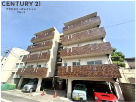 建物外観　TV付きインターホンついてます♪