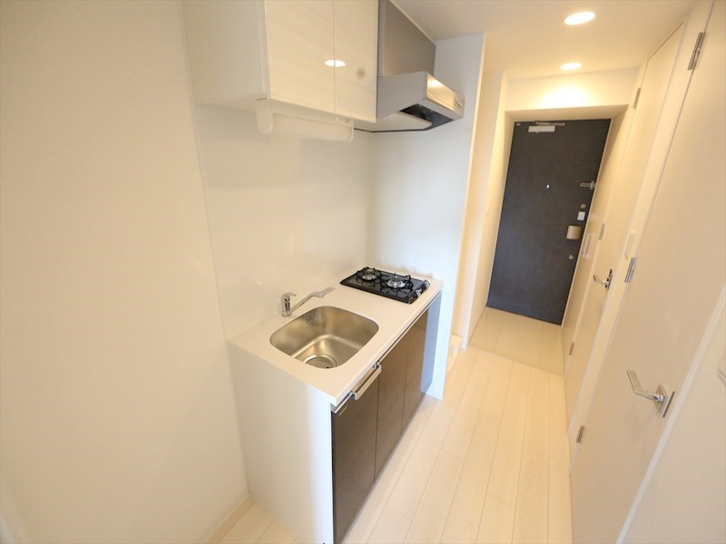 キッチン　システムキッチン（ガス2口コンロ付）