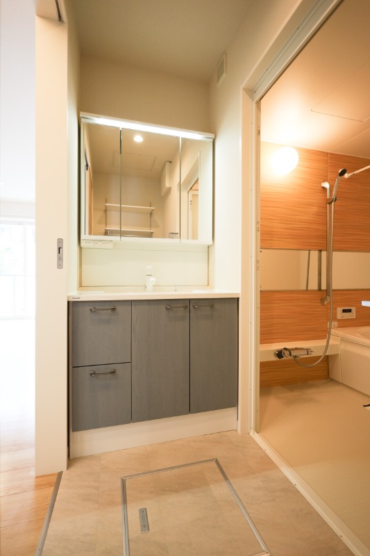 洗面設備　図面と現状に相違がある場合には現状を優先