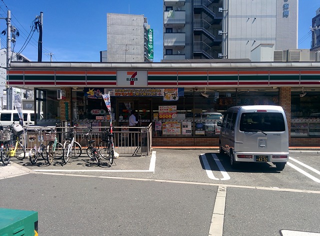 コンビニ　セブンイレブン 大阪夕凪1丁目店（コンビニ）まで222m