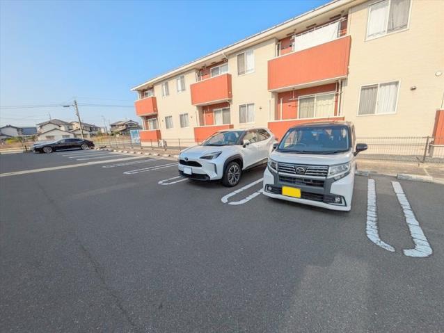 駐車場　眺望