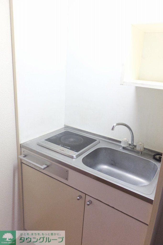 キッチン　電気コンロ設置済み