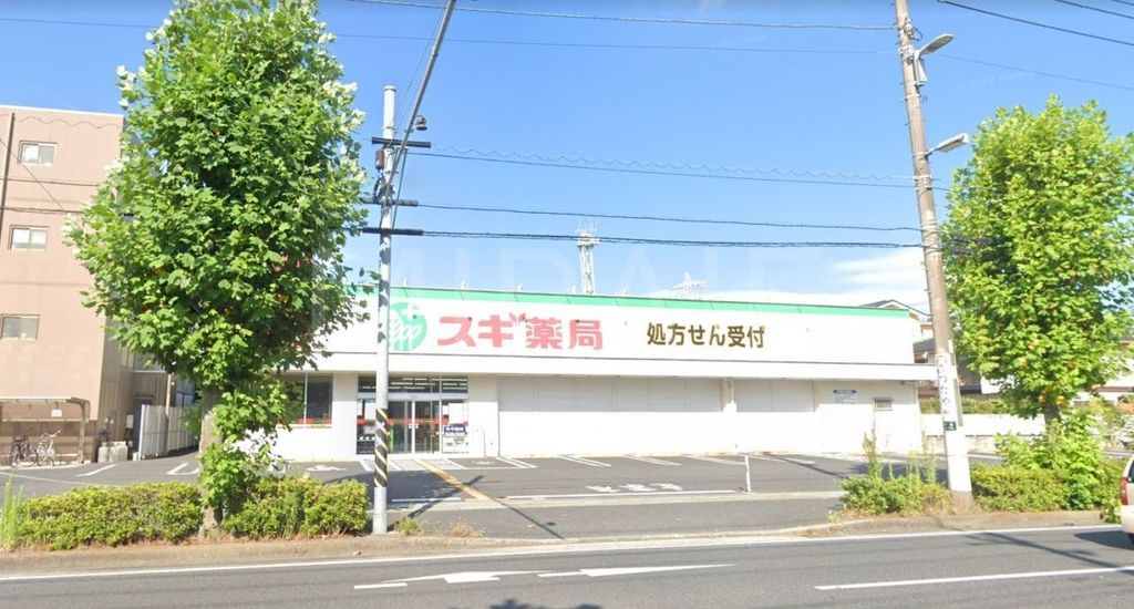 ドラックストア　スギ薬局平塚店（ドラッグストア）まで830m