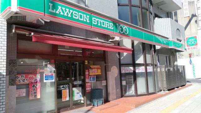 コンビニ　ローソンストア100大阪上本町八丁目店（コンビニ）まで153m