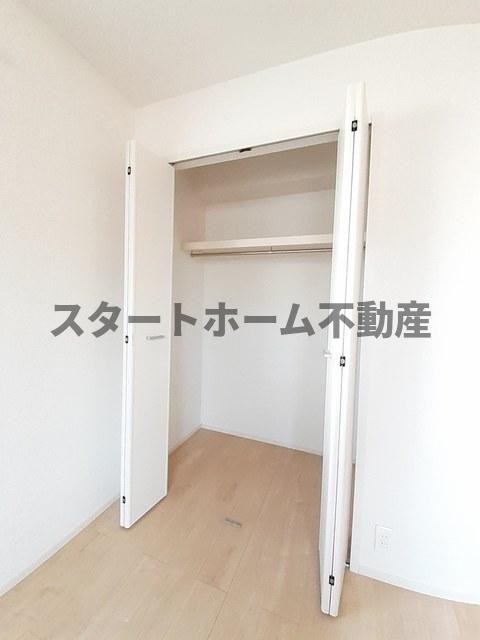 収納　たっぷりとした収納スペースです