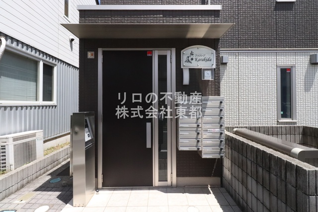エントランス　エントランスをくぐると我が家です☆