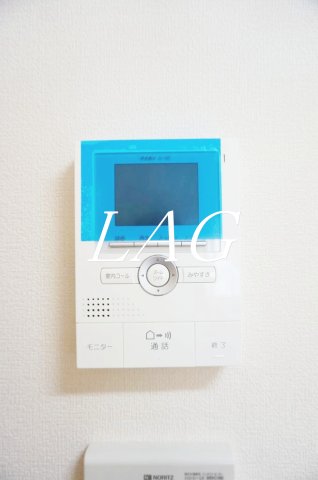 セキュリティ　モニター付きインターホンです。