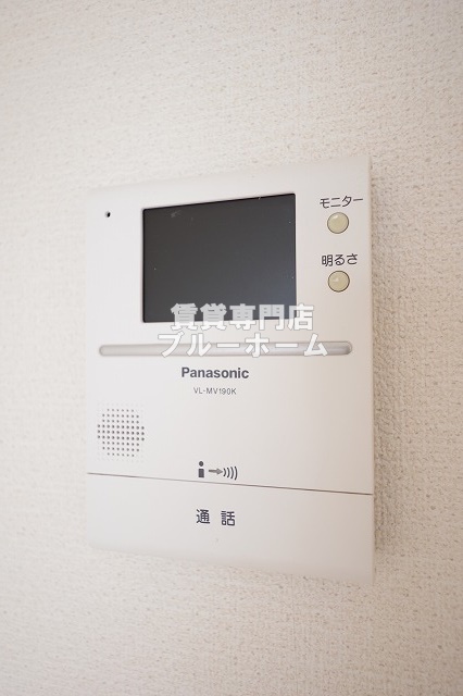 セキュリティ　モニター付きインターホンで安心！