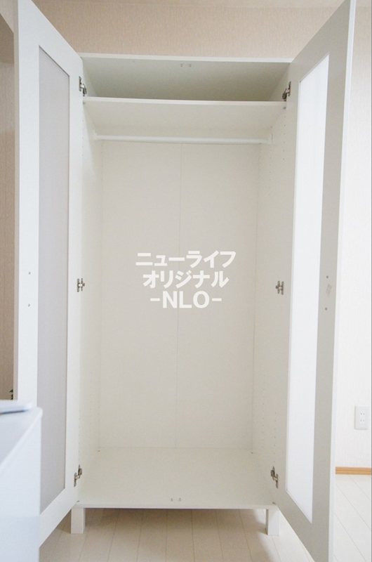 収納　丈の長いお洋服もスッキリ収納することができます☆