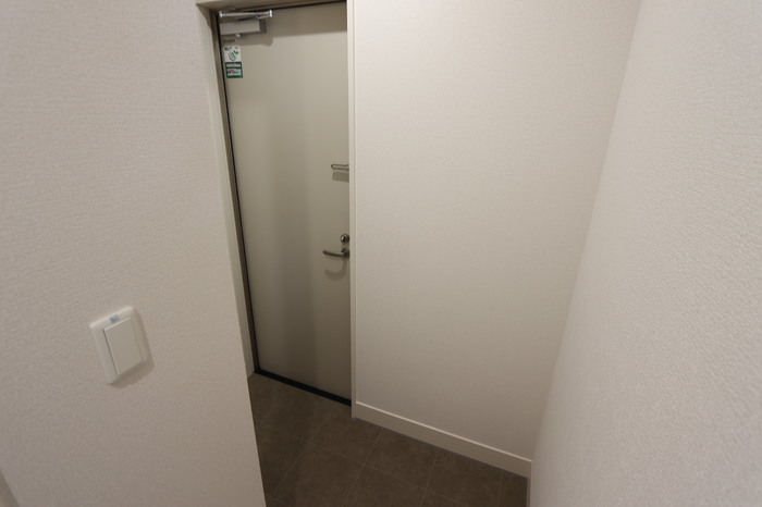 玄関　明るい玄関です