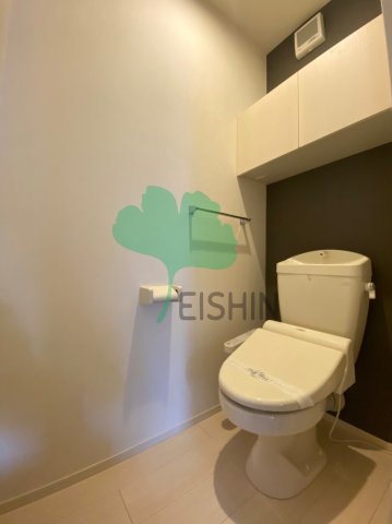 トイレ　清潔感のあるトイレです。