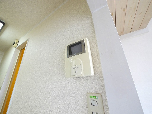セキュリティ　モニター付きインターホンです