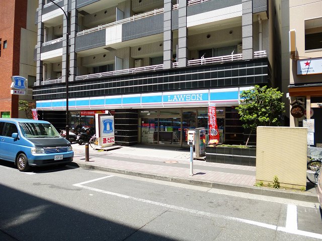 コンビニ　ローソン日本橋横山町店（コンビニ）まで166m