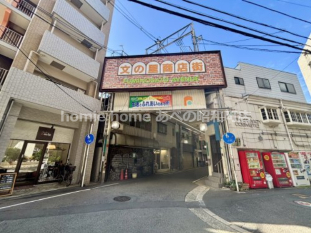 ショッピングセンター　文の里商店街（ショッピングセンター）まで224m