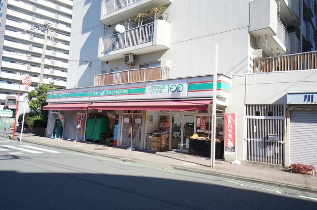 コンビニ　ローソンストア100北朝霞店（コンビニ）まで221m