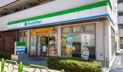 コンビニ　ファミリーマート 佃二丁目店（コンビニ）まで457m