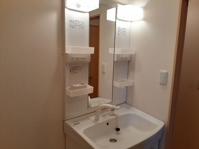 洗面設備　洗面所です