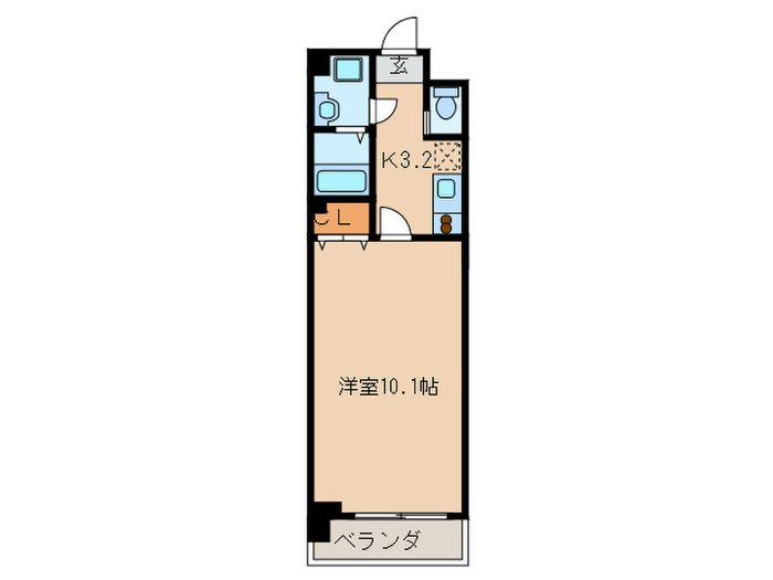コモン西葛西の間取り写真