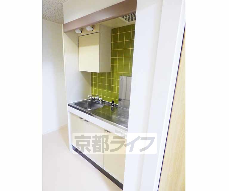 キッチン　ガスコンロ設置可