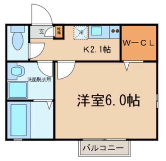 アリーソの間取り写真