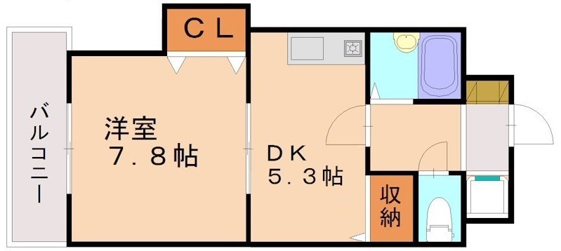 エリーナ高宮の間取り写真