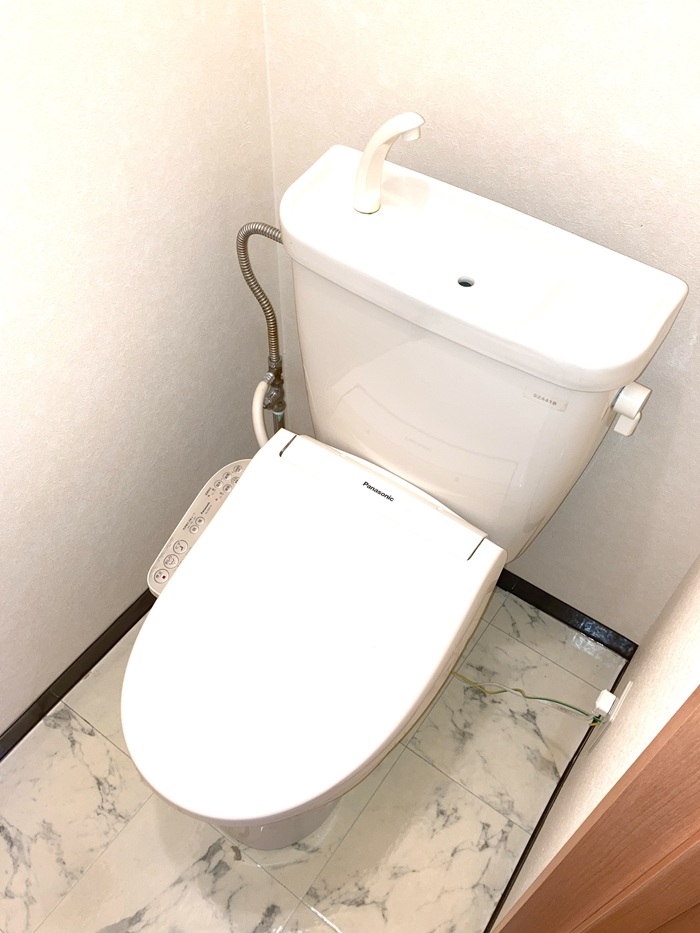 リバーハイムBのトイレ写真