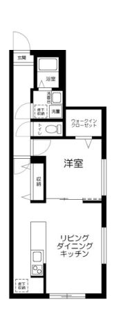 Kakurega桜台の間取り写真