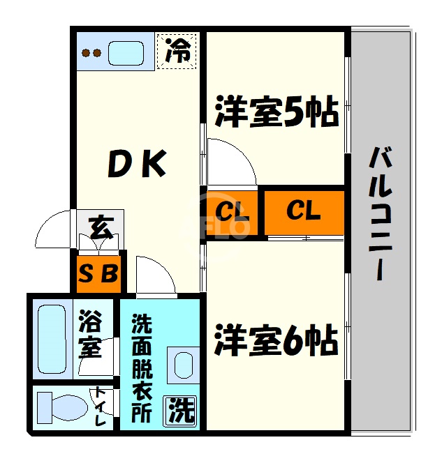 メゾンドール日本橋の間取り写真