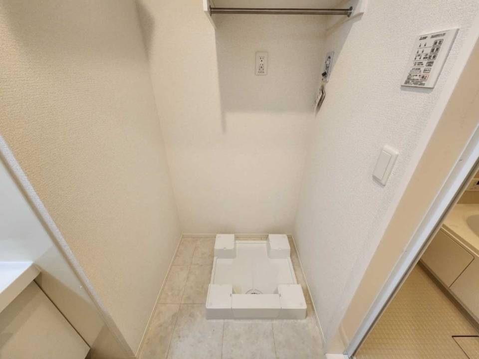 その他設備　洗濯機置場