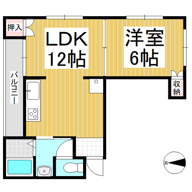 フォレストマンション房山の間取り写真