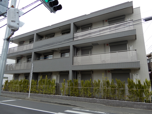 建物外観　築浅　旭化成のシニア向け住宅　ヘーベルVillageシリーズ