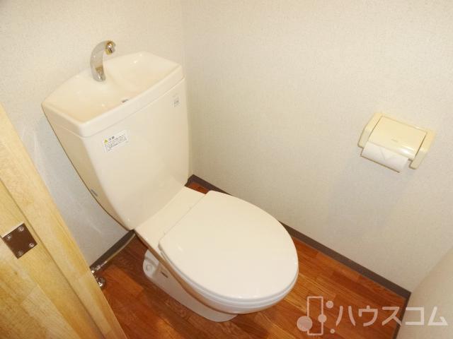 トイレ　ゆっくりどうぞ。