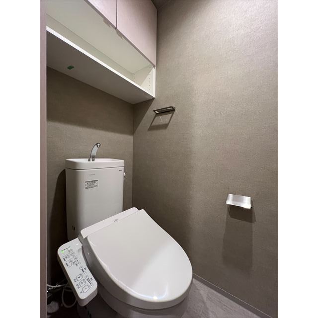 トイレ　ゆったりとした空間のトイレです
