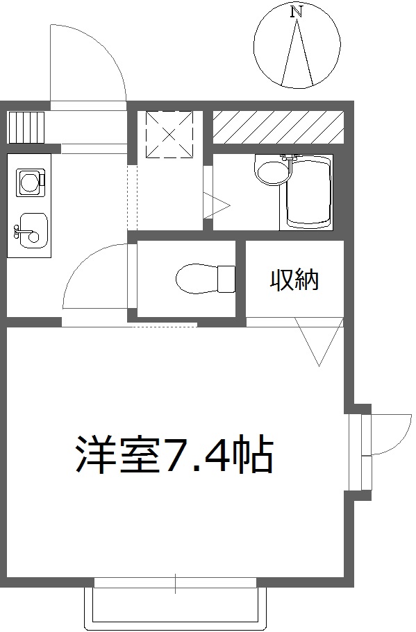 コンフォートディアス朝日町GG棟の間取り