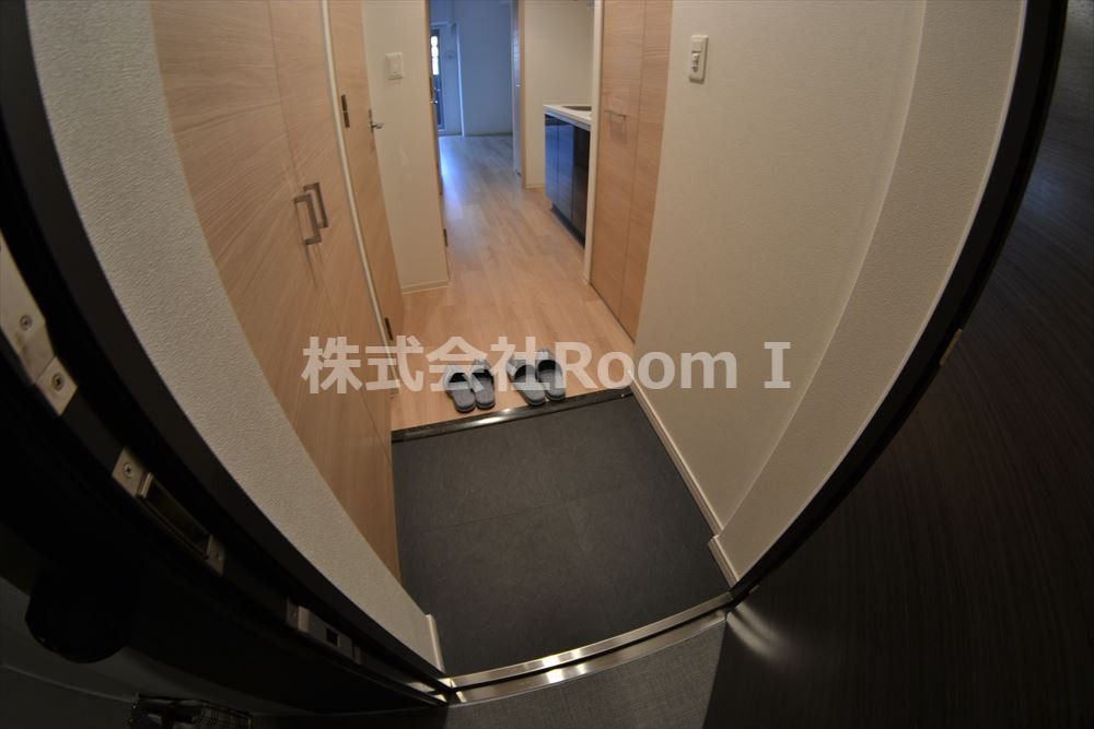 玄関　ゆったりとした玄関です