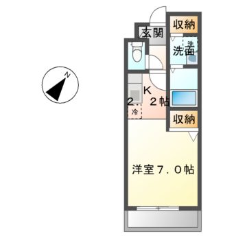 ちどりの間取り