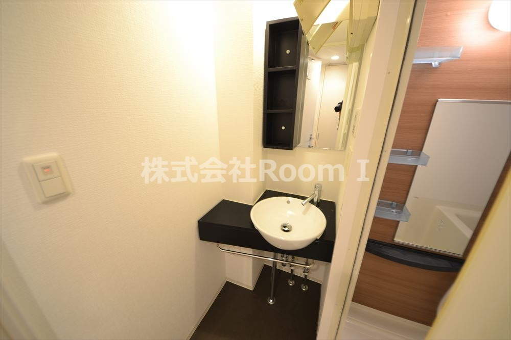 洗面設備　洗面所です