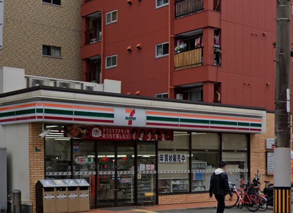 コンビニ　セブンイレブン大阪西中島6丁目店（コンビニ）まで587m