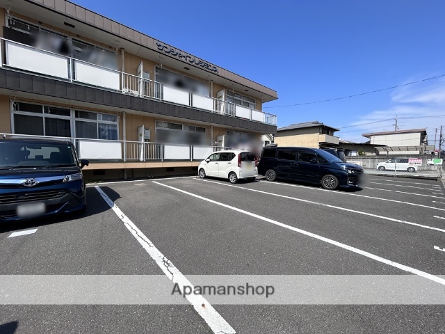 駐車場　眺望