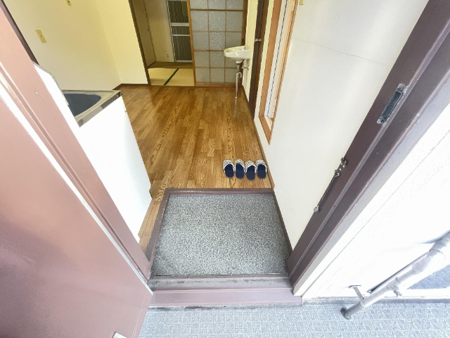 玄関　綺麗な玄関スペース