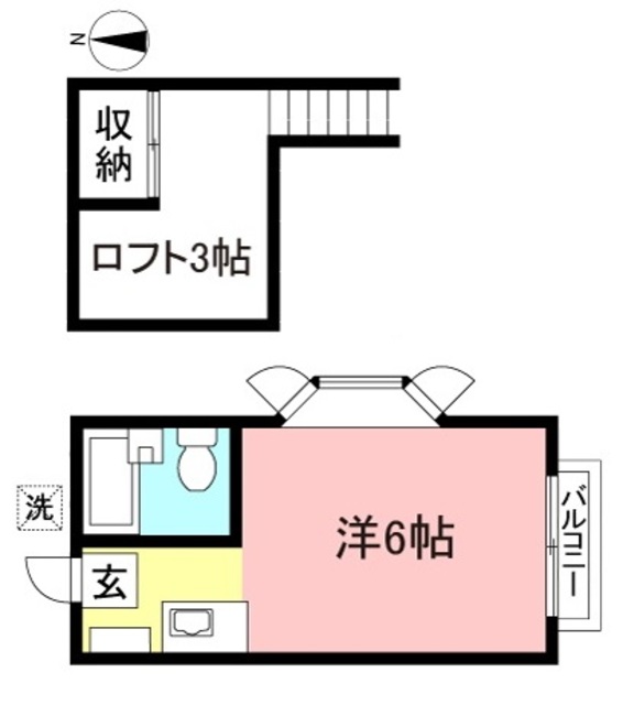 【第１ジョイフルヤマの間取り】