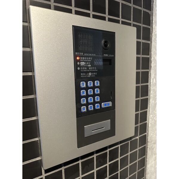 セキュリティ　セキュリティ対策にモニターホン＆オートロック♪