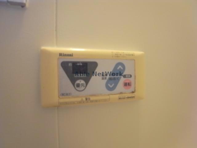 その他設備　給湯パネル