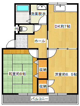 オアシス壱号館の間取り