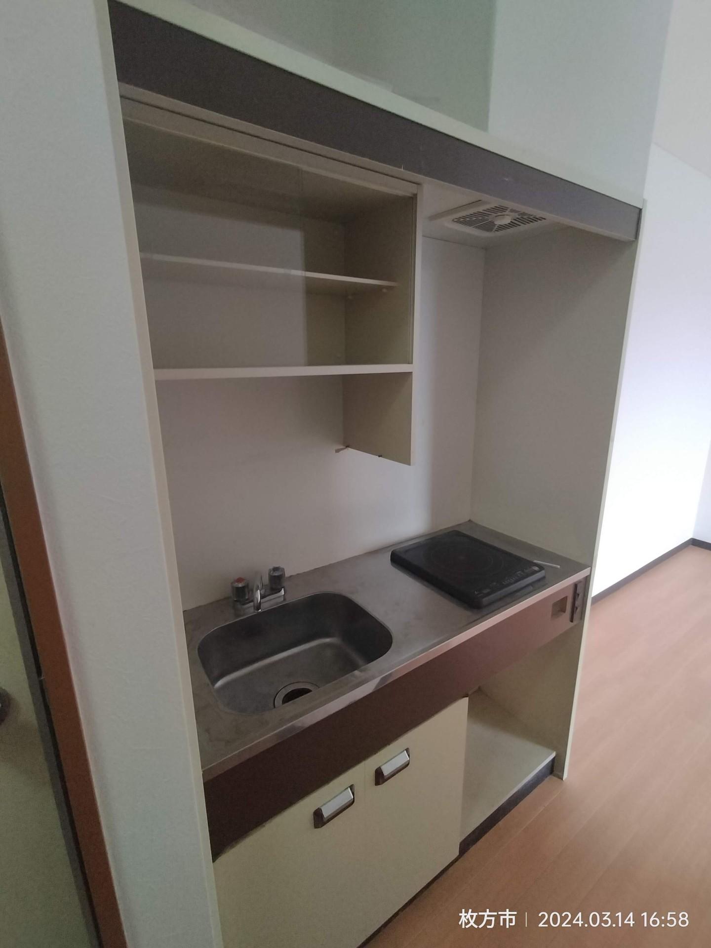 キッチン　IHコンロは未使用新品です。