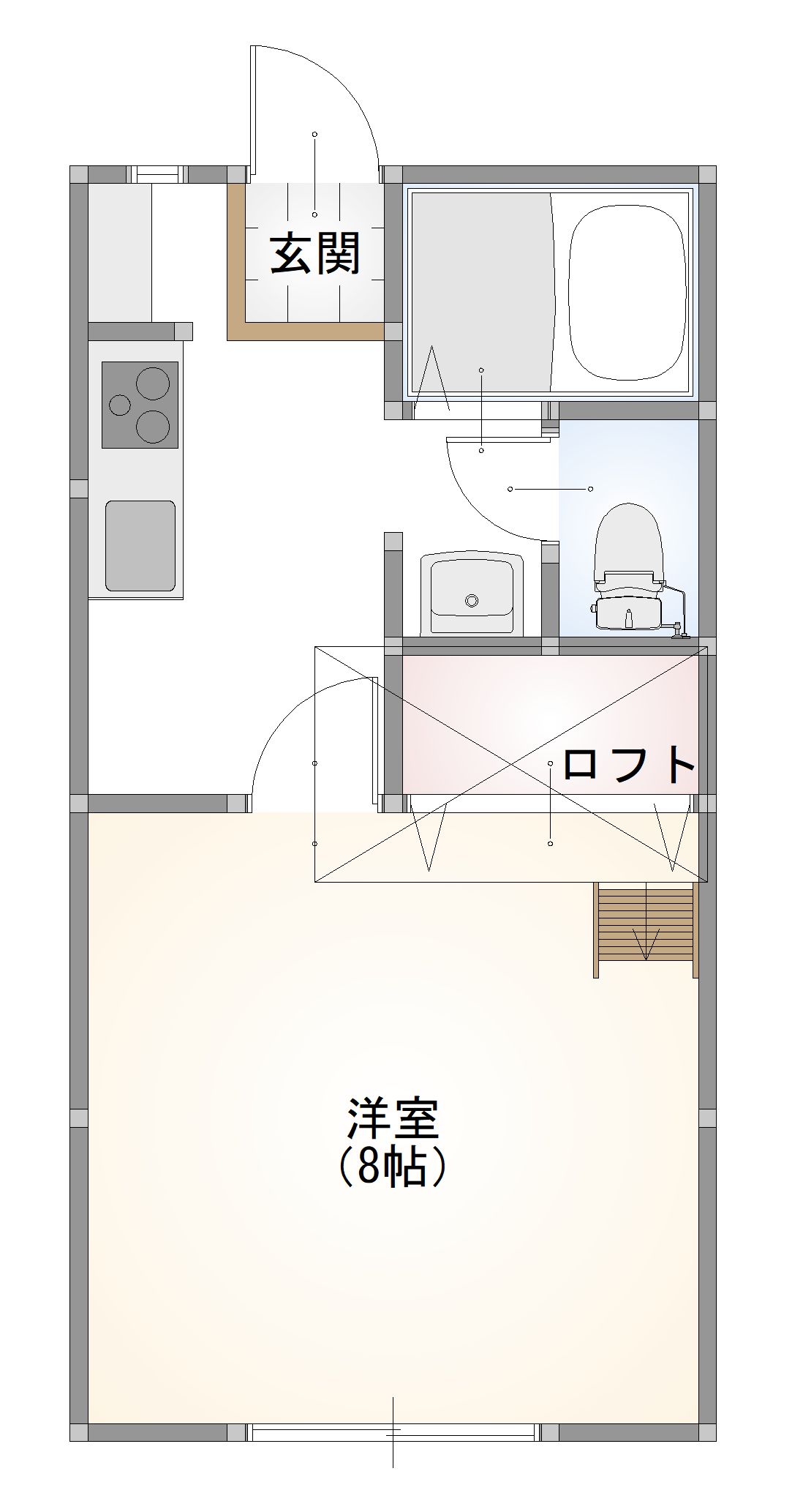 ウィンザーハイツIIの間取り