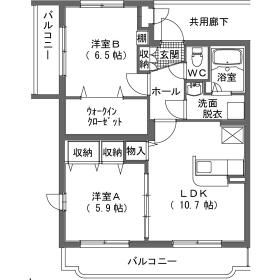 【ルミエール栄の間取り】