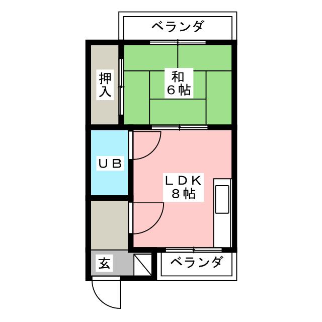 福井ビルの間取り