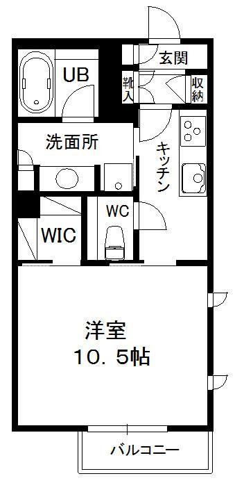 ヒルズレジデンシャルＳ１０の間取り